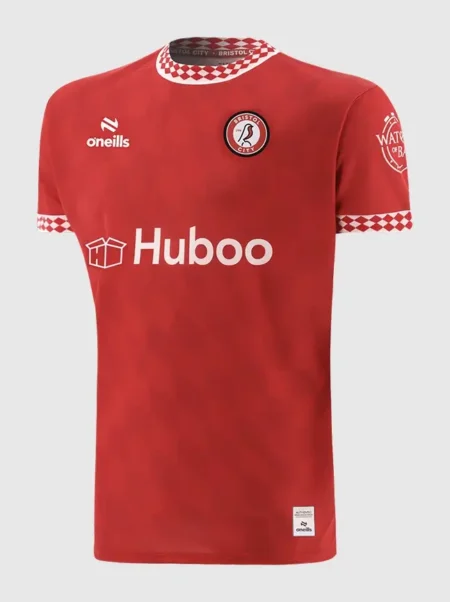 Camisa Titular Bristol City Vermelha I 2024/25 Masculina