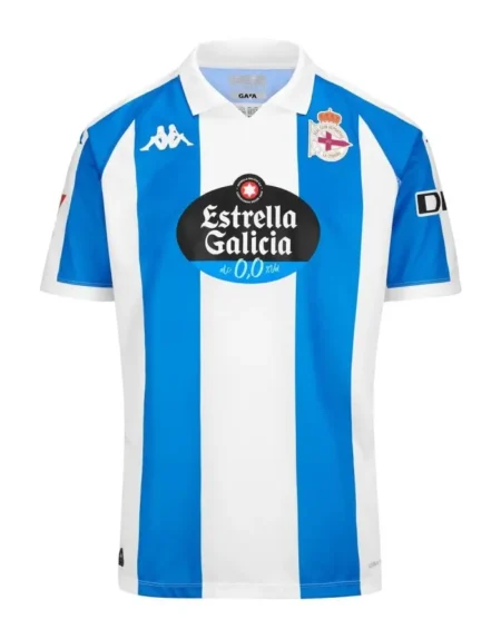 Camisa Titular Deportivo de La Coruña Azul 2024/25 Masculina