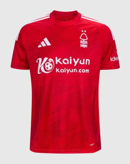 Camisa Titular Nottingham Forest Vermelha I 2024/25 Masculina