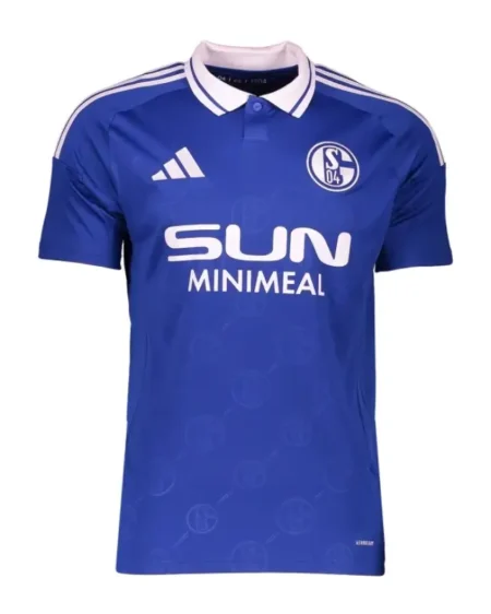 Camisa Titular Schalke 04 Azul I 2024/25 Masculina