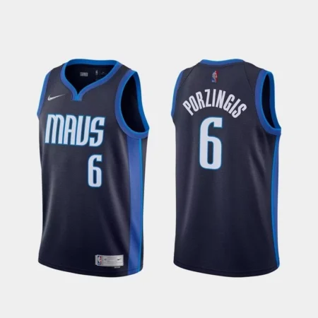 Regata NBA Swingman Dallas Mavericks 20-21 Azul Porzingis #6