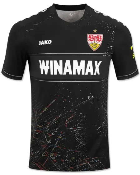 Terceira Camisa VfB Stuttgart Preta III 2024/25 Masculina