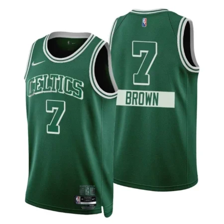 Regata NBA 75ºaniversario Boston Celtics Verde 21-22 BROWN #7