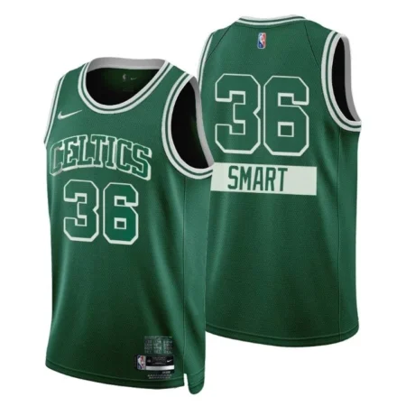 Regata NBA 75ºaniversario Boston Celtics Verde 21-22 SMART #36