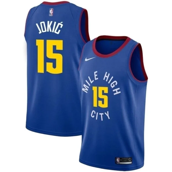 Regata NBA  Swingman Denver Nuggets Azul Jokic #15