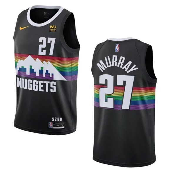 Regata Swingman NBA Denver Nuggets Preta Murray #27