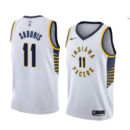 Regata NBA  Swingman Indiana Pacers Branca Sabonis #11