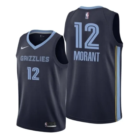 Regata NBA Swingman Memphis Grizzlies Azul Morant #12