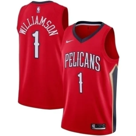 Regata NBA  Swingman New Orleans Pelicans Vermelha Williamson #1