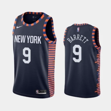 Regata NBA Swingman New York Knicks Azul Escura Barrett #9