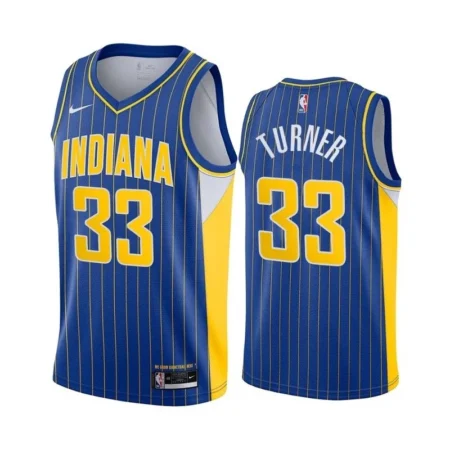 Regata NBA Swingman Indiana Pacers 20-21 Azul Turner #33