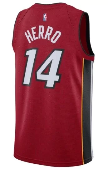 Regata NBA Swingman Miami Heat 20-21 Vermelha Herro #14