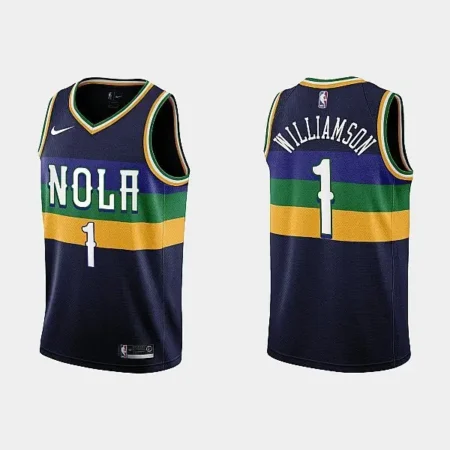 Regata NBA Swingman New Orleans Pelicans Roxo 22-23 Williamson #1