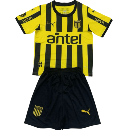 Kit Infantil Peñarol Home Amarelo I 2024/25 Unissex