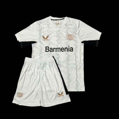 Kit Infantil Bayer Leverkusen Branca II Reserva Unissex