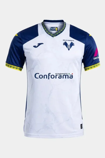 Camisa Hellas Verona Branca II Away 2024/25 Masculina