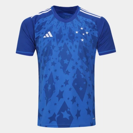 Camisa Titular Cruzeiro Azul I Home 2024/25 Masculina