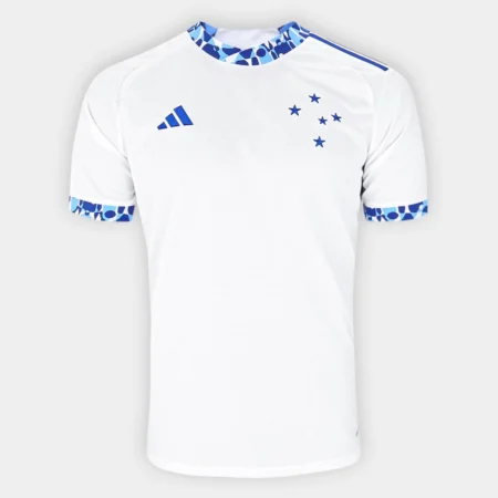 Camisa Cruzeiro Reserva Branca II 2024/25 Masculina