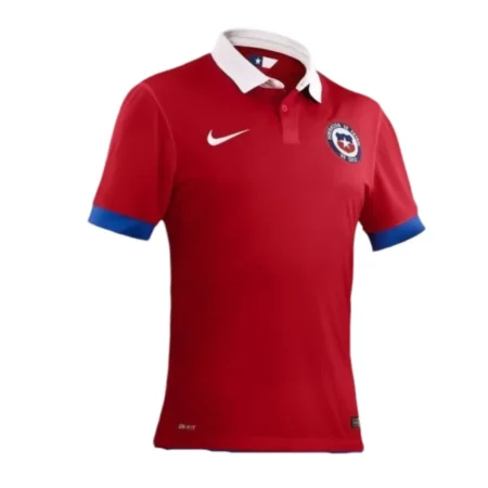 Camisa do Chile Vermelha Home I 2015/16 Masculina