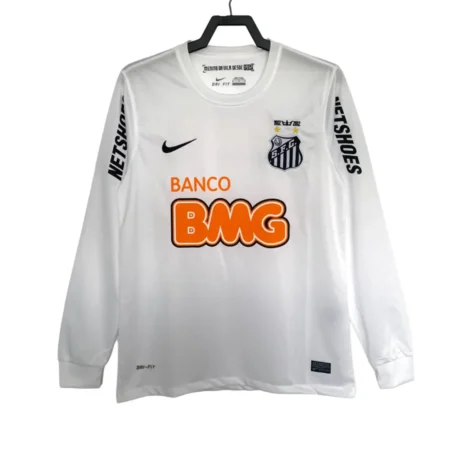 Camisa Santos Branca Titular I 2012 Manga Longa