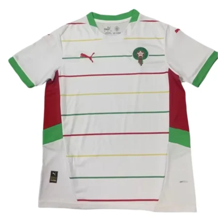 Camisa Seleção de Marrocos Branca Away II 2024/25 Masculina