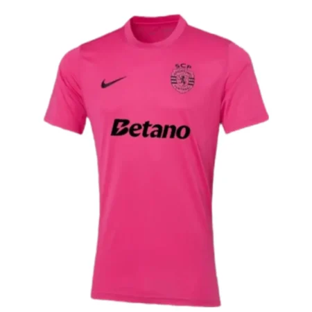 Camisa do Sporting CP Rosa Outubro 2024/25 Masculina