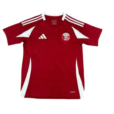 Camisa da Seleção do Qatar Vermelha I Home 2024/25 Masculina