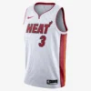 Regata NBA Association Swingman Miami Heat Branca Wade #3