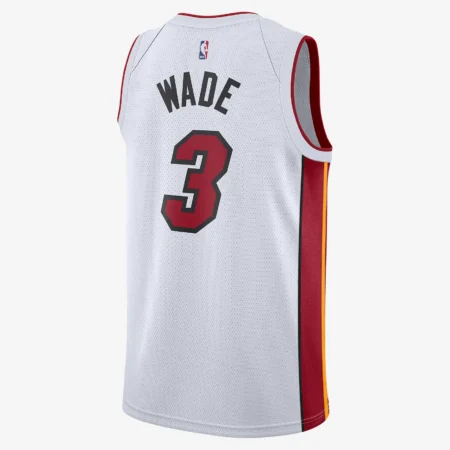 Regata NBA Association Swingman Miami Heat Branca Wade #3