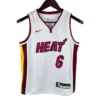 Regata NBA City Swingman Miami Heat Branca James #6