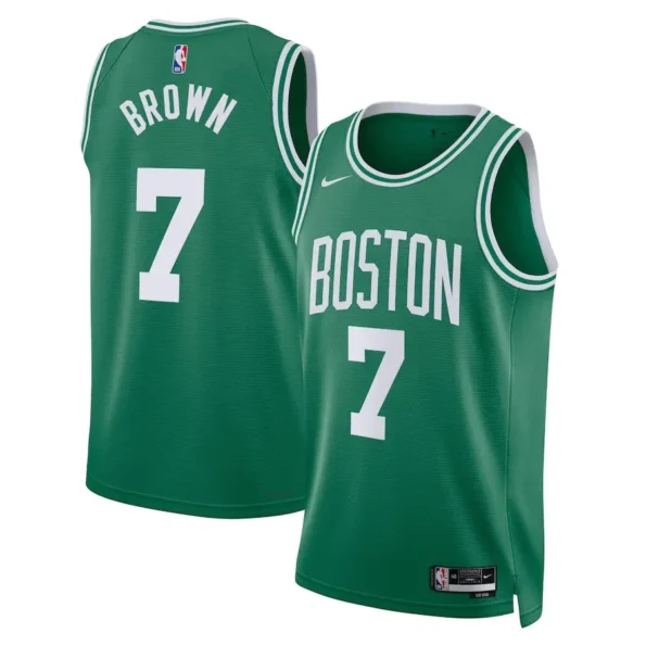 Regata NBA Icon Swingman Boston Celtics Verde Brown #7