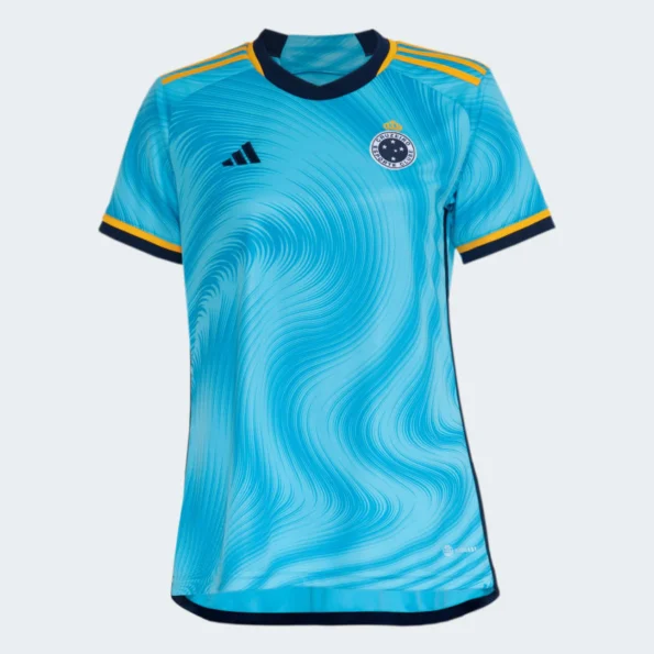 Terceira Camisa Cruzeiro Azul III 2023/24 Feminina