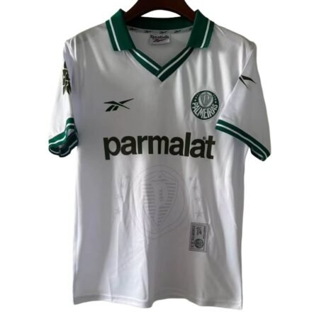 Camisa Palmeiras Branca Parmalat Reebok 1997