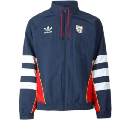 Corta Vento Arsenal Azul Adidas Originals 2024/25 Masculina