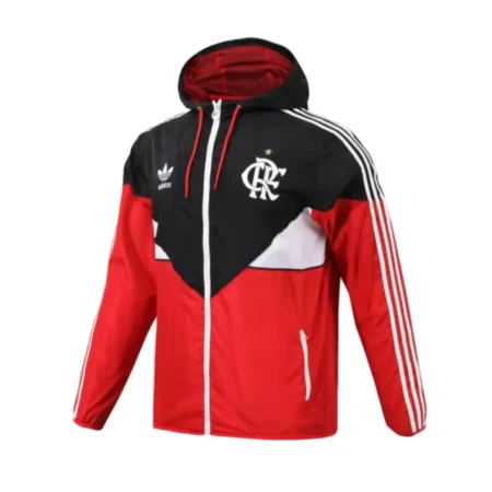 Corta Vento Flamengo Adidas Originals Vermelho/Preto