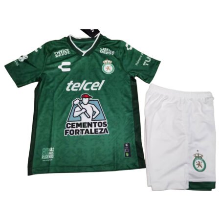 Kit Infantil Santos Laguna Verde Away 2024/25 Unissex 