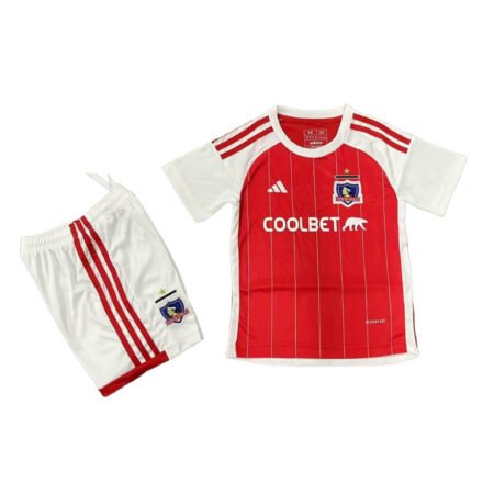 Kit Infantil Colo Colo Vermelha Home I 2024/25 Unissex