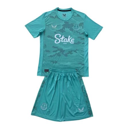 Kit Infantil Everton FC Seamus Coleman Verde 2024/25 Unissex