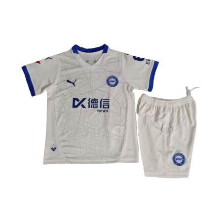 Kit Infantil Reserva Deportivo Alavés Cinza II 2024/25 Unissex