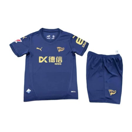 Kit Infantil Terceira Alavés Azul Escuro III 2024/25 Unissex