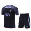 Conjunto Liverpool Treino Camisa e Short Azul Escuro 2023/24