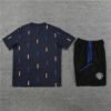 Conjunto Manchester United Treino Camisa e Short Azul 2022/23