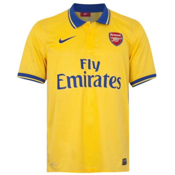 Camisa Arsenal 2013/14 Amarela Away Masculina