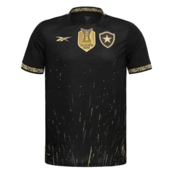 Camisa Botafogo Preta II Campeão Brasileiro 2024 Masculina