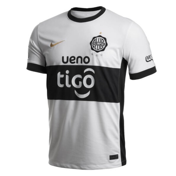 Camisa Club Olimpia Branca 2025/26 Home Masculina